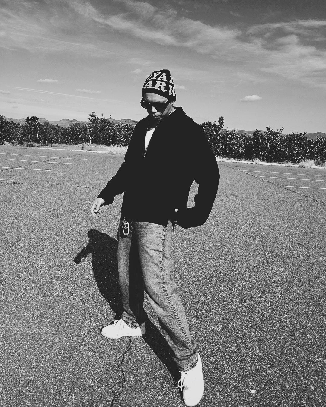 Kuyawear Skull Cap Beanie (Black/Grey)