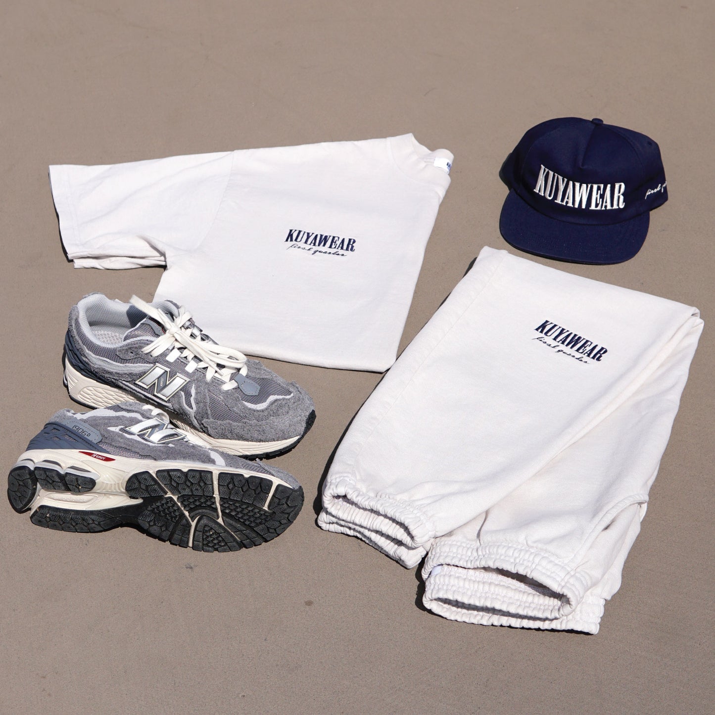 First Quarter Sweatpants (Bone)