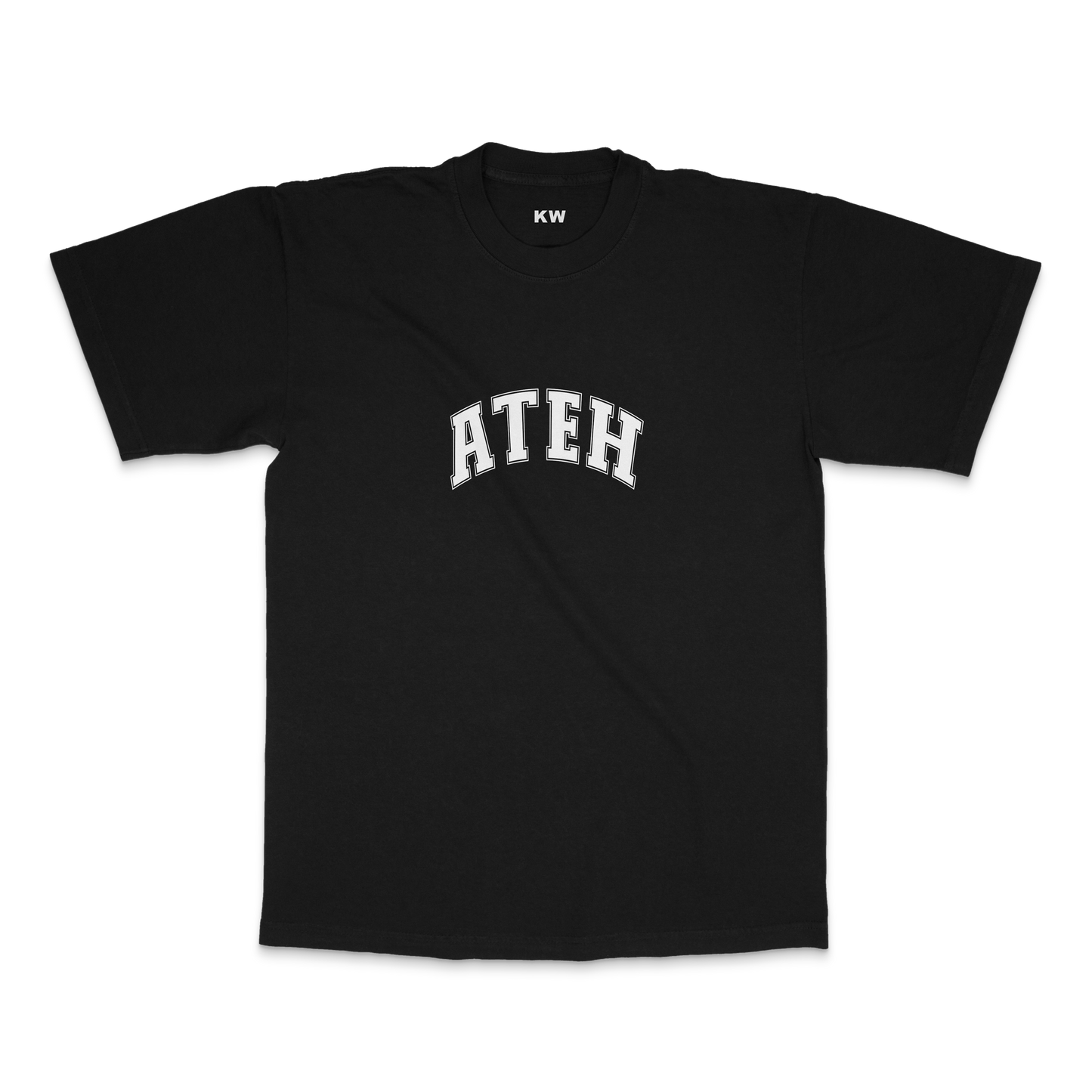 Ateh Collegiate T-Shirt (Black)