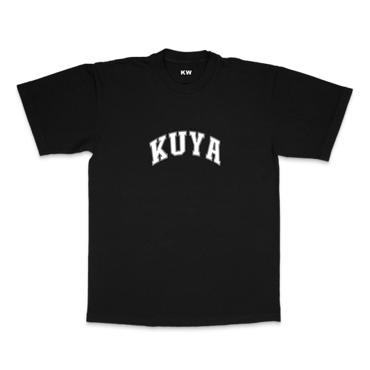 Kuya Collegiate T-Shirt (Black)