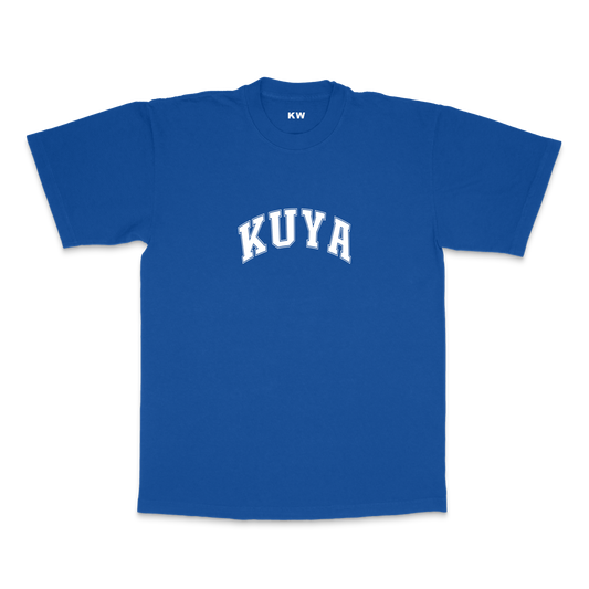 Kuya Collegiate T-Shirt (Cobalt Blue)