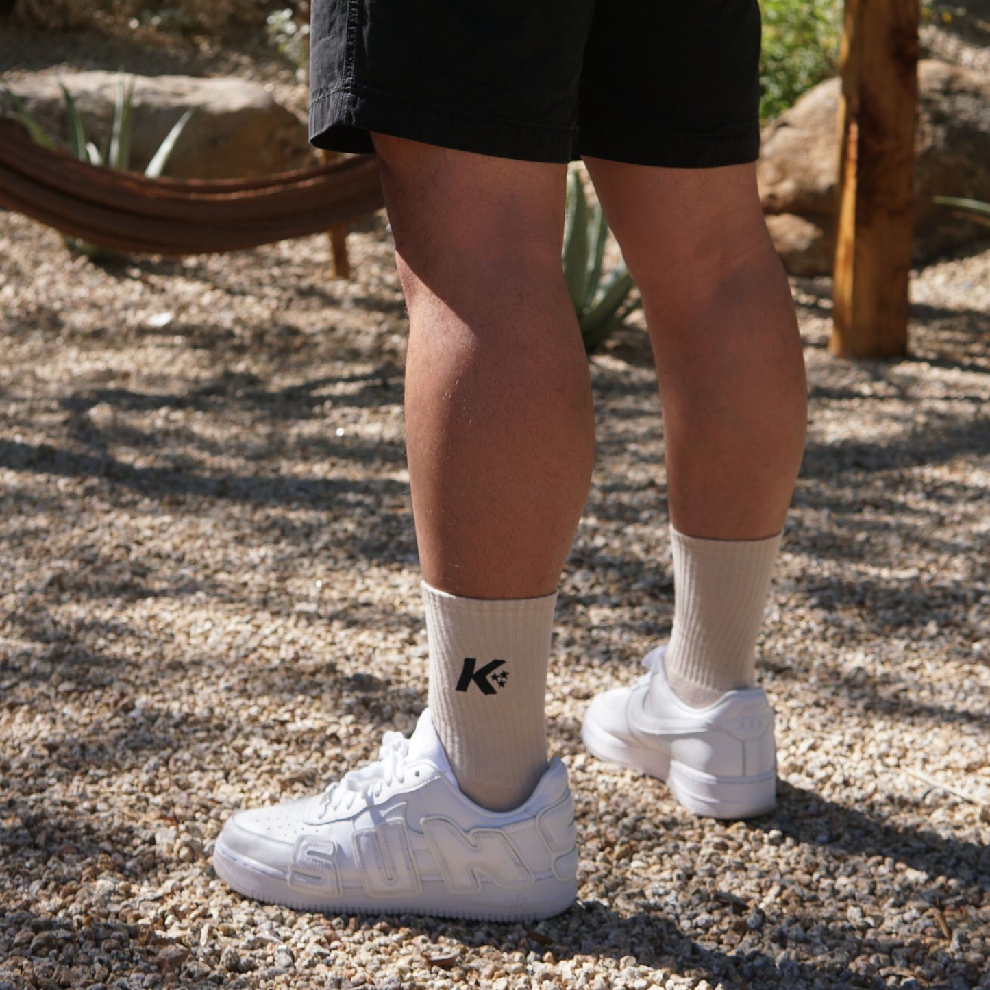 K Star Crew Socks (2 Pack)