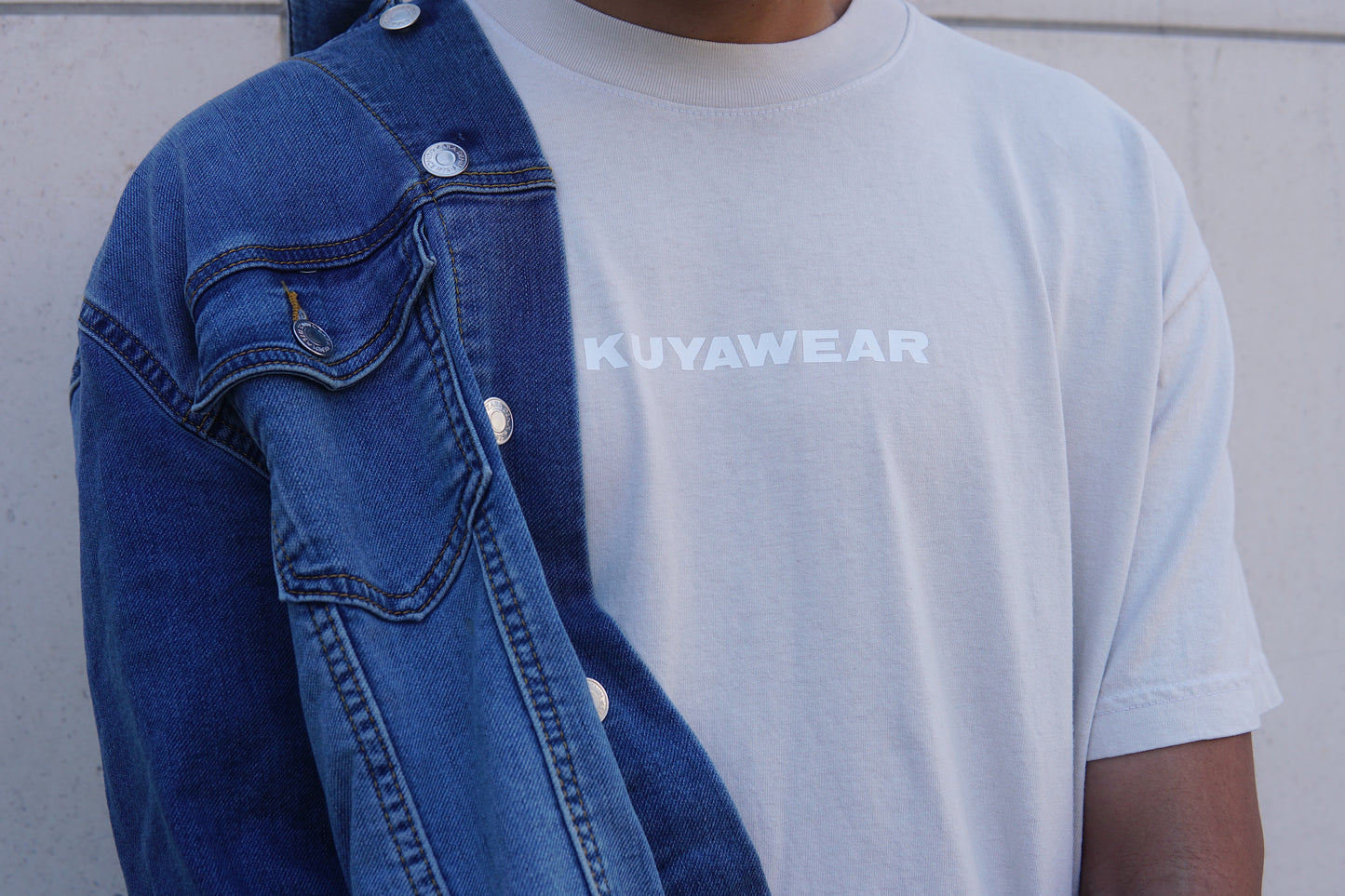 Kuyawear Bold Logo T-Shirt (Stone)