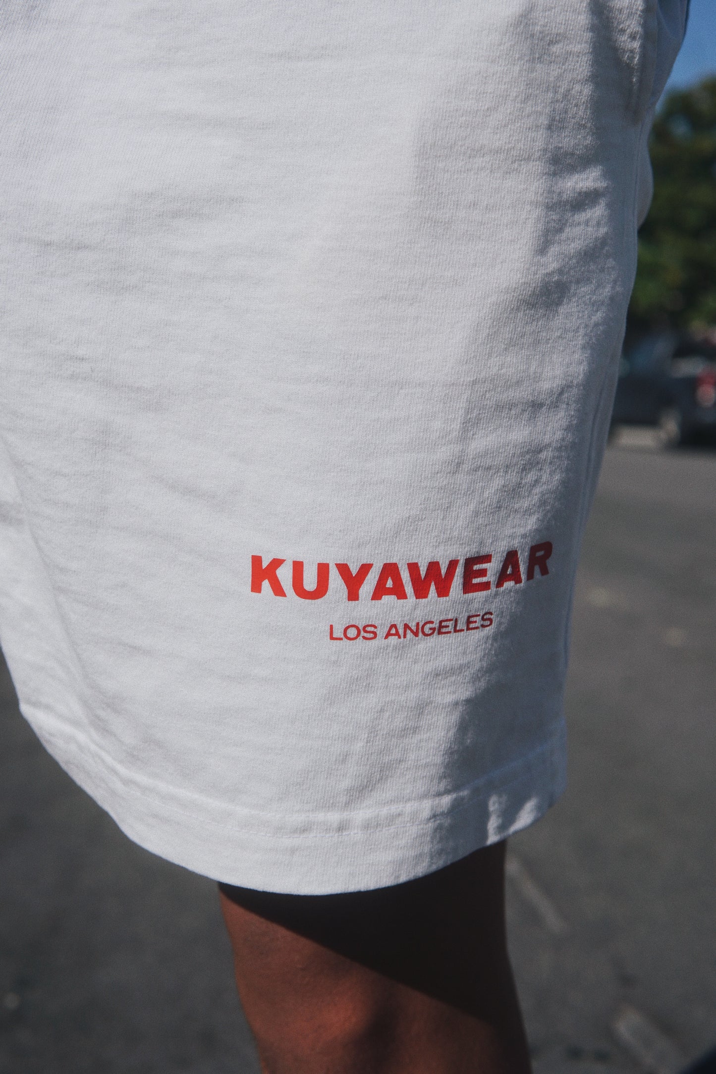 Tag væk repræsentant Hæderlig Los Angeles Shorts (Off-White) – Kuyawear