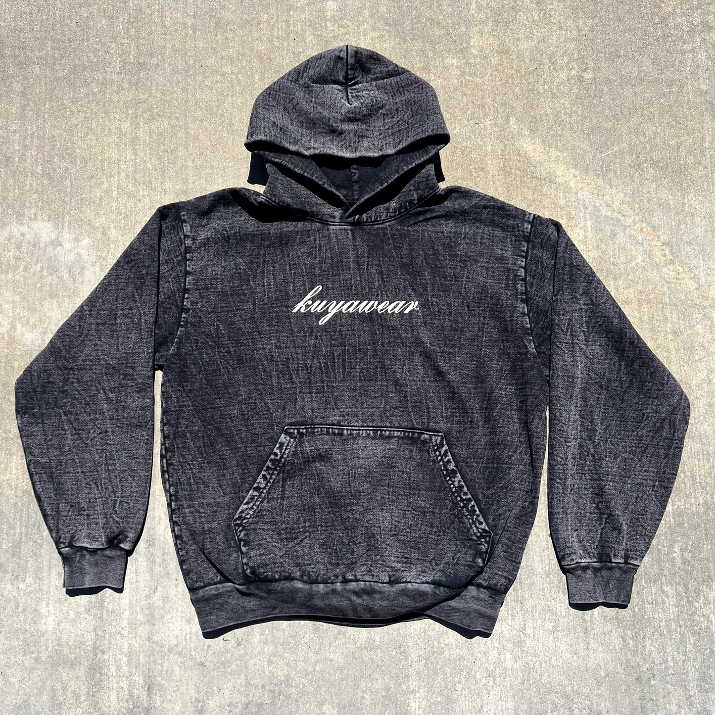 Kuyawear Signature Hoodie (Mineral Black)