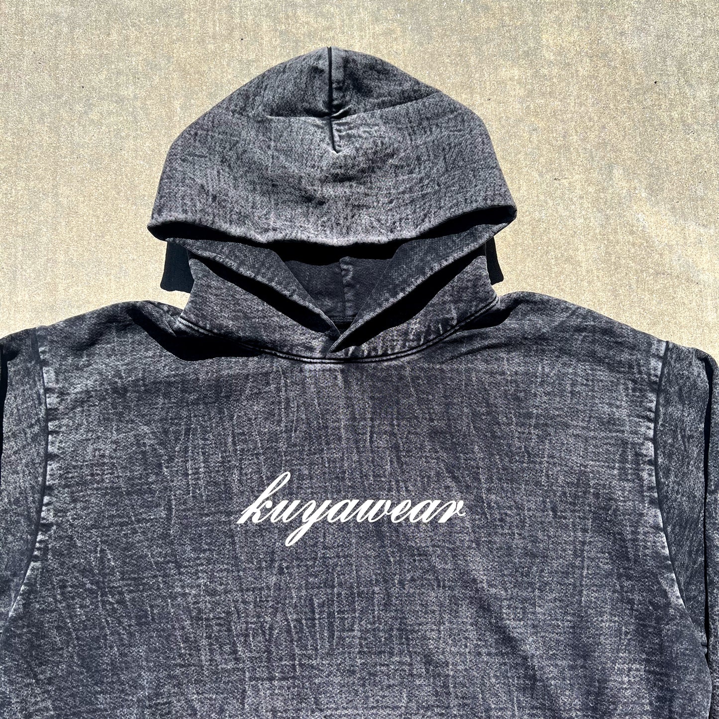 Kuyawear Signature Hoodie (Mineral Black)