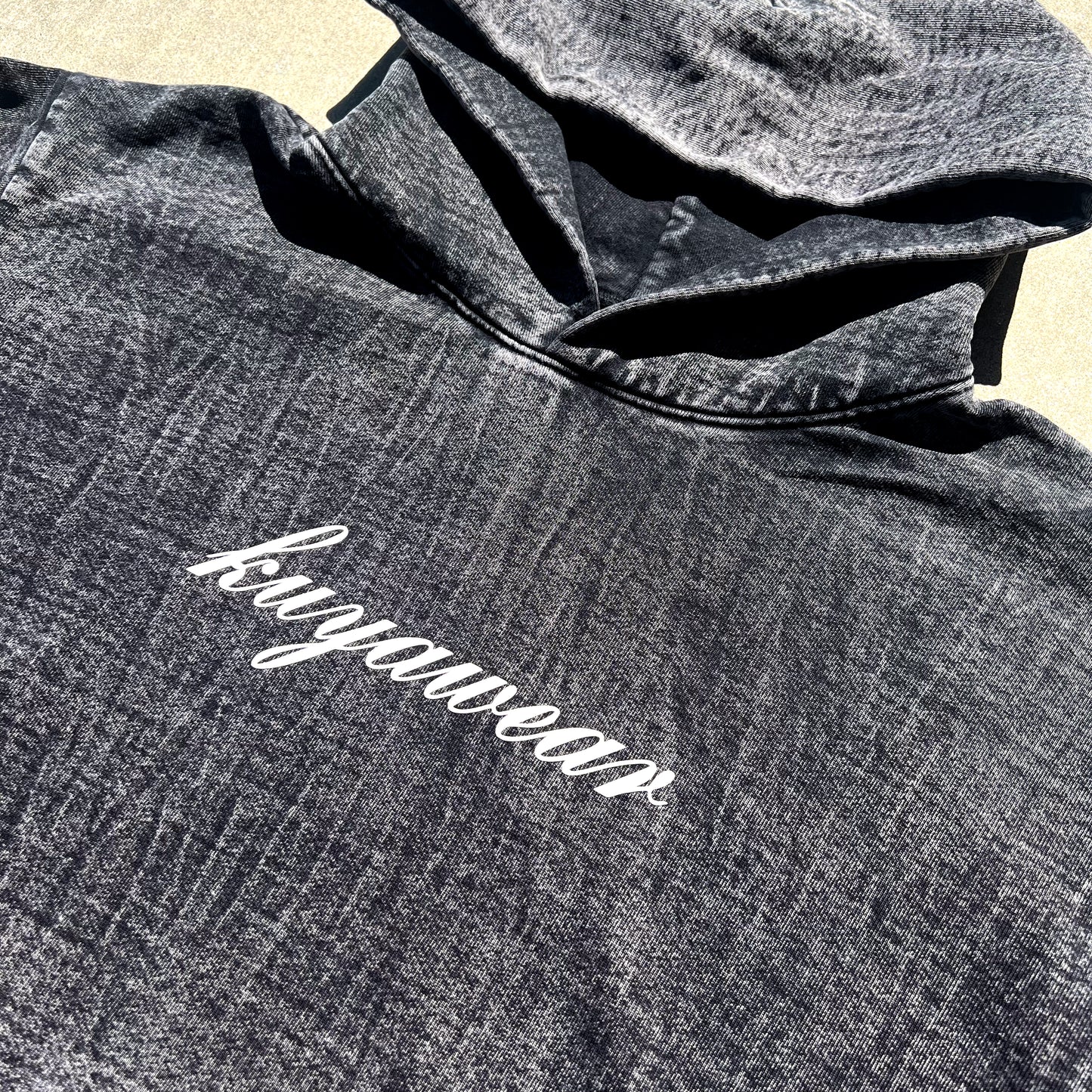 Kuyawear Signature Hoodie (Mineral Black)