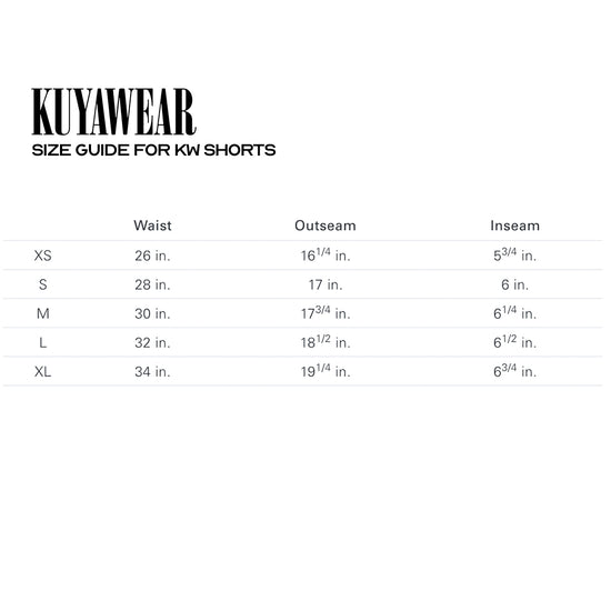 Los Angeles Shorts (Off-White) – Kuyawear